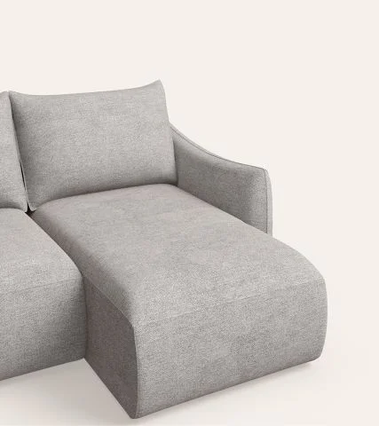 Tranquil Motorized Touch-Operated Fabric Recliner Sofa with USB Charging